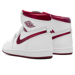 1 High Retro '85 'Metallic Burgundy' - White/Team Red/White