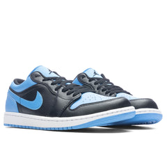 1 Low - Black/University Blue/White