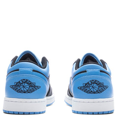 1 Low - Black/University Blue/White