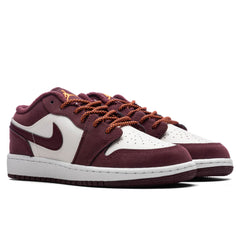 1 Low (GS) - Phantom/Night Maroon/Total Orange