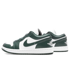 Women's 1 Low - White/Galactic Jade