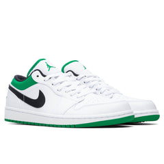 1 Low - White/Stadium Green/Black