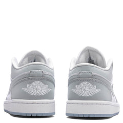 Women's 1 Low - White/Wolf Grey/Aluminum