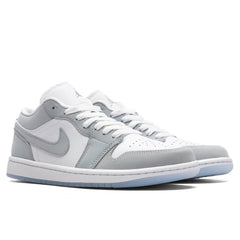 Women's 1 Low - White/Wolf Grey/Aluminum