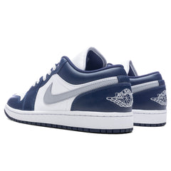 1 Low - White/Wolf Grey/Midnight Navy