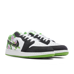 1 Low (GS) - White/Altitude Green/Lavender Mist