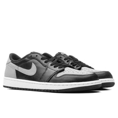 1 Low OG 'Shadow' - Black/Medium Grey/White