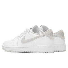 Women's 1 Low OG - White/Neutral Grey