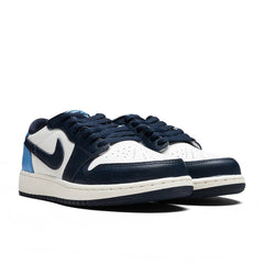 1 Low OG 'Obsidian' (GS) - Obsidian/University Blue/Sail