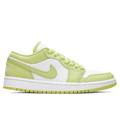 Women's 1 Low SE - Summit White/Limelight