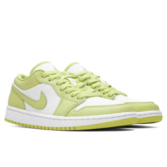 Women's 1 Low SE - Summit White/Limelight