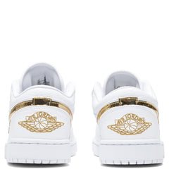 Women's 1 Low SE - White/Metallic Gold