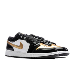 1 Low SE (GS) - Black/Metallic Gold/White