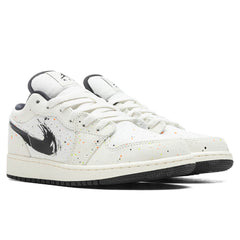 1 Low SE (GS) 'Paint Splatter' - Sail/Black/Total Orange