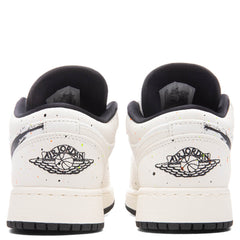 1 Low SE (GS) 'Paint Splatter' - Sail/Black/Total Orange