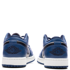 Women's 1 Low - French Blue/Black-College Grey/Sail