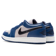 Women's 1 Low - French Blue/Black-College Grey/Sail