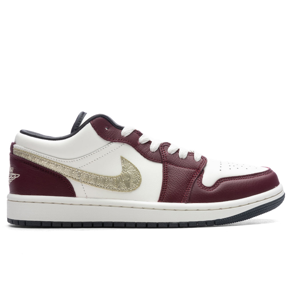Women's 1 Low 'Chinese New Year' - Sail/Metallic Gold Grain/Dark Team Red
