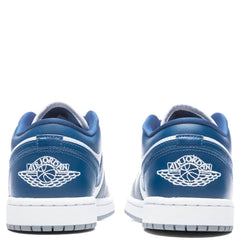 Women's 1 Low - Stealth/French Blue/White