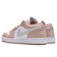 Women's 1 Low - White/Light Bone/Particle Beige
