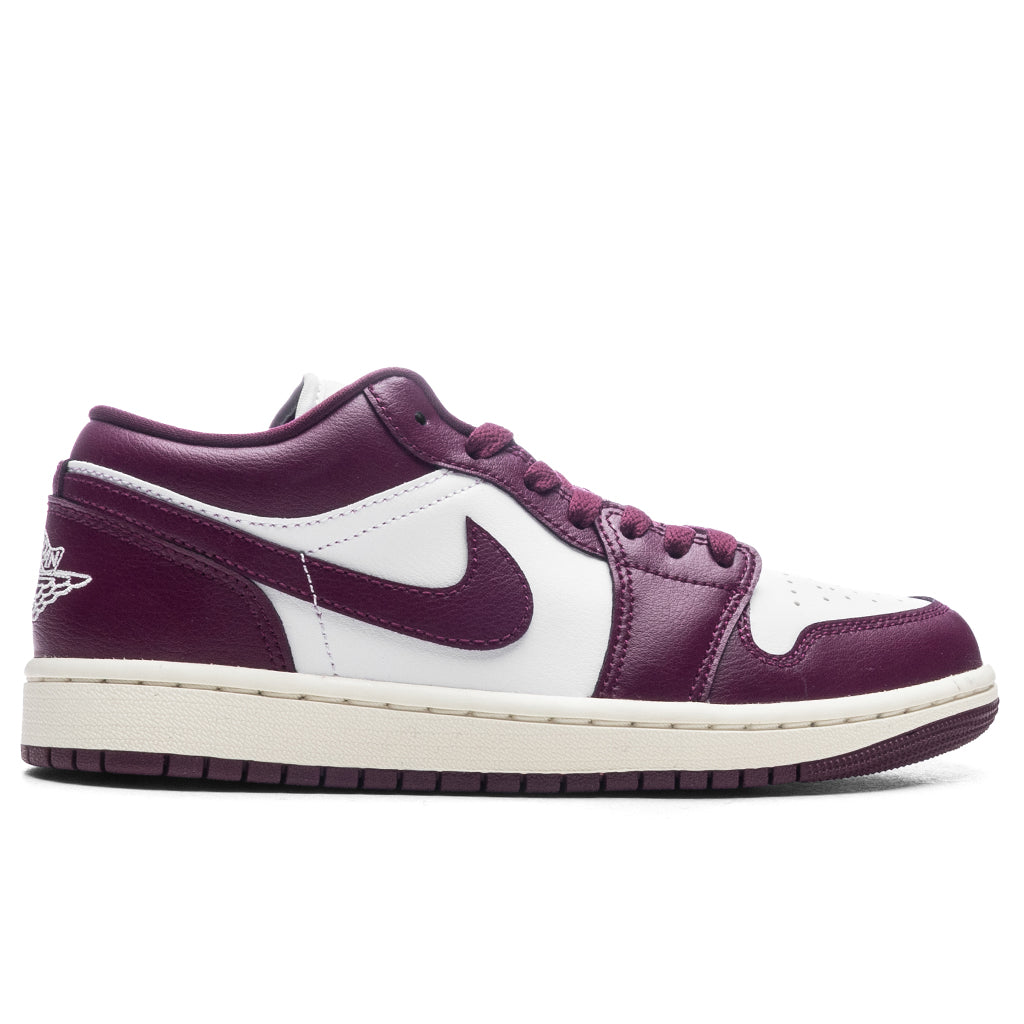 Women's 1 Low - White/Bordeaux/Sail
