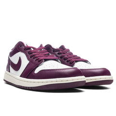 Women's 1 Low - White/Bordeaux/Sail