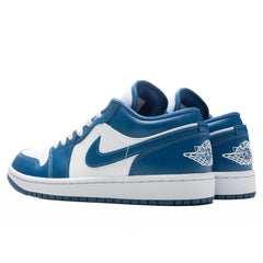 Women's 1 Low - White/Dark Marina Blue
