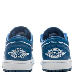 Women's 1 Low - White/Dark Marina Blue