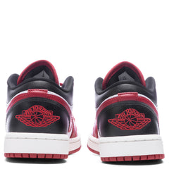 Women's 1 Low - White/Gym Red/Black
