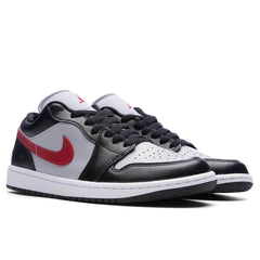Women's 1 Low - Wolf Grey/Gym Red/Black