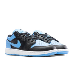 1 Low (GS) - Black/Black/University Blue