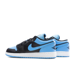 1 Low (GS) - Black/Black/University Blue