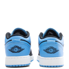 1 Low (GS) - Black/Black/University Blue
