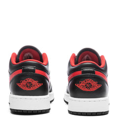 1 Low (GS) - Black/Fire Red/White