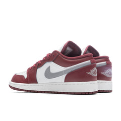 1 Low (GS) - Cherrywood Red/Cement Grey/White