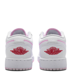 1 Low (GS) - Pink Foam/White/Fire Red