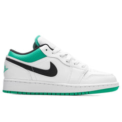 1 Low (GS) - White/Stadium Green/Black