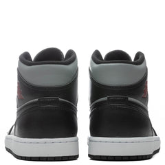 1 Mid - Black/Gym Red/Particle Grey