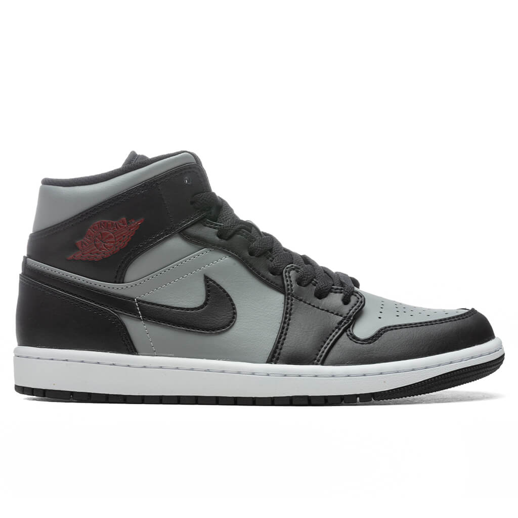 1 Mid - Black/Gym Red/Particle Grey
