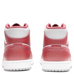 1 Mid - Cherrywood Red/Cement Grey/White