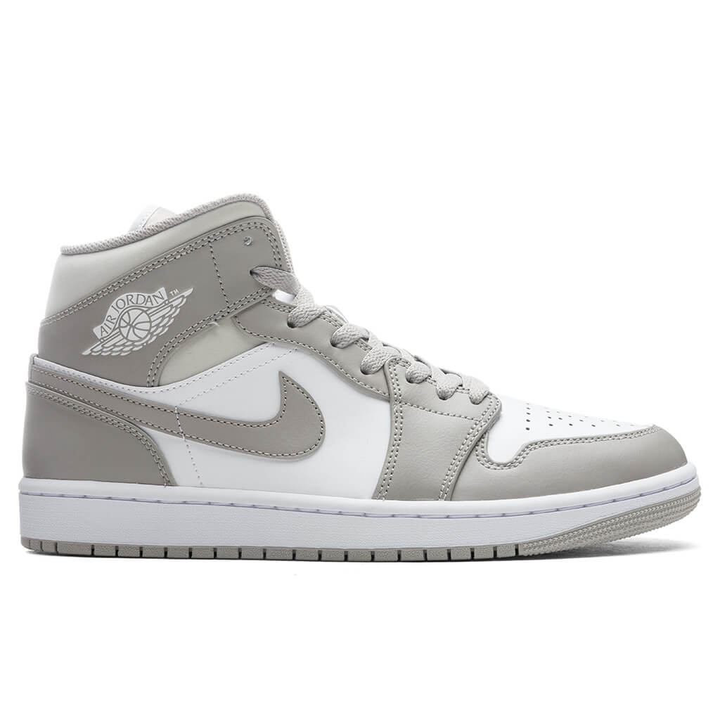 1 Mid - College Grey/Light Bone/White
