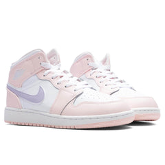 1 Mid (GS) - Pink Wash/Violet Frost/White