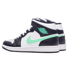 1 Mid - White/Green Glow/Black