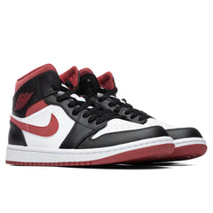 1 Mid - White/Gym Red