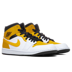 1 Mid - White/University Gold