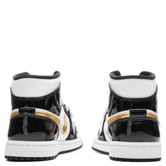 1 Mid SE - Black/Metallic Gold/White