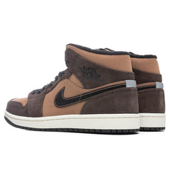 1 Mid SE - Dark Chocolate/Crimson Bliss