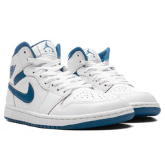 1 Mid SE - White/Industrial Blue/Sail