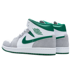 1 Mid SE - White/Pine Green/ LT Smoke Grey