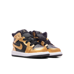 1 Mid SE (TD) - Black/Metallic Gold/White